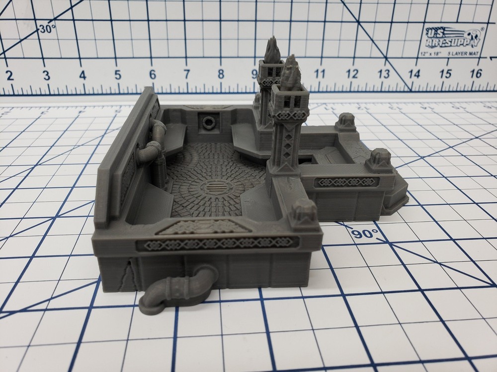 Dwarven Baths - OpenForge - DND - Pathfinder - RPG - Dungeon & Dragons