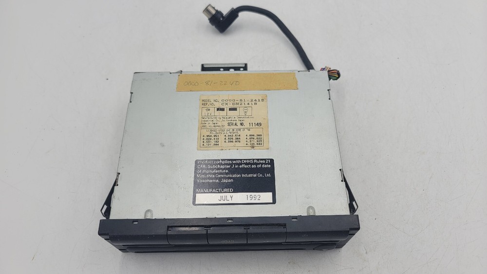 Panasonic 1C02 Compact Disk Deck 1992 CX-DM2141B A9