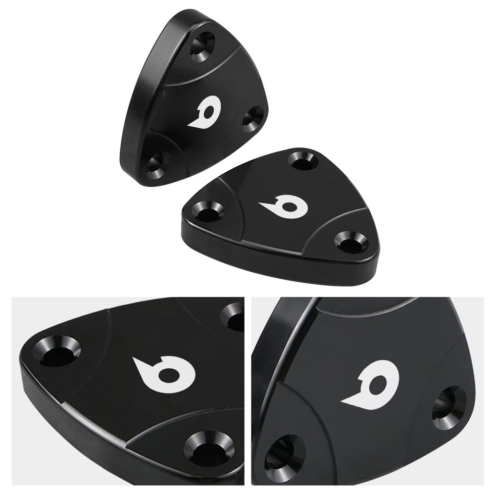 Pair Sun Visor Plates Replacement For Chevy Camaro For Firebird