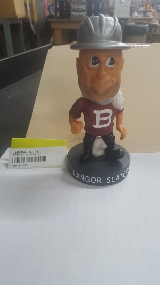 Bangor Slaters NO BOX Bobblehead Bobble head