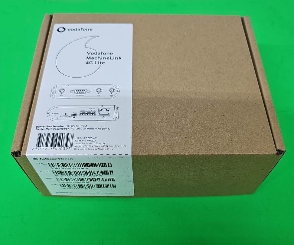 Baxter/Netcomm VodaFone MachineLink 4G Lite NWL224