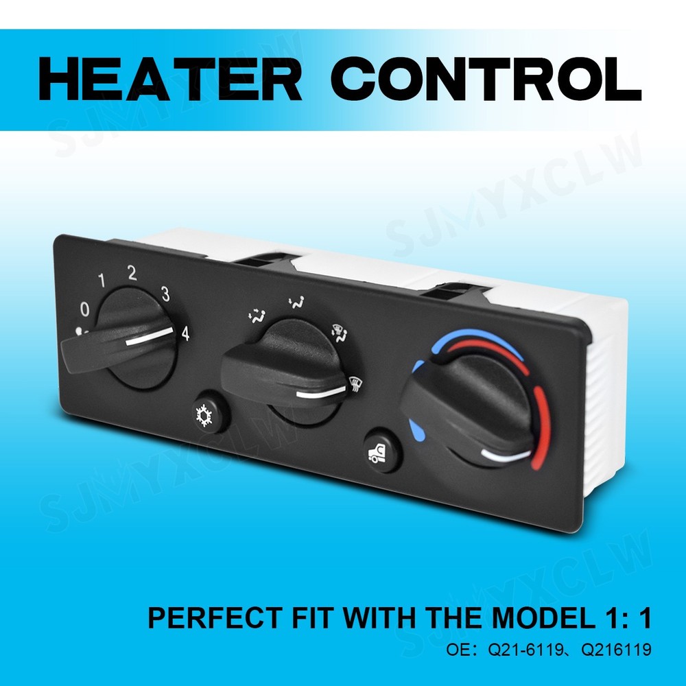 A/C Climate Control Module Panel Q21-6119 For Peterbilt 337