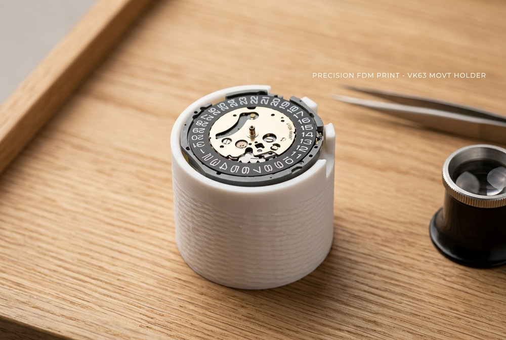 Seiko VK63 Movement Holder 3D-Printed