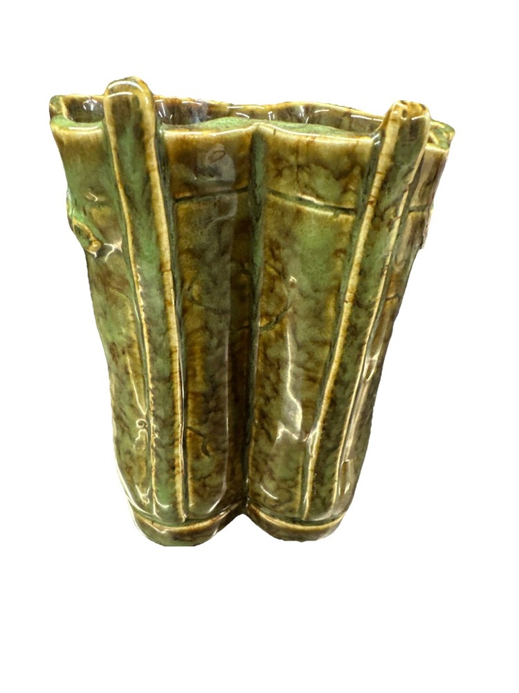 Stoneware Frog Boots Planter About 5” X 6”