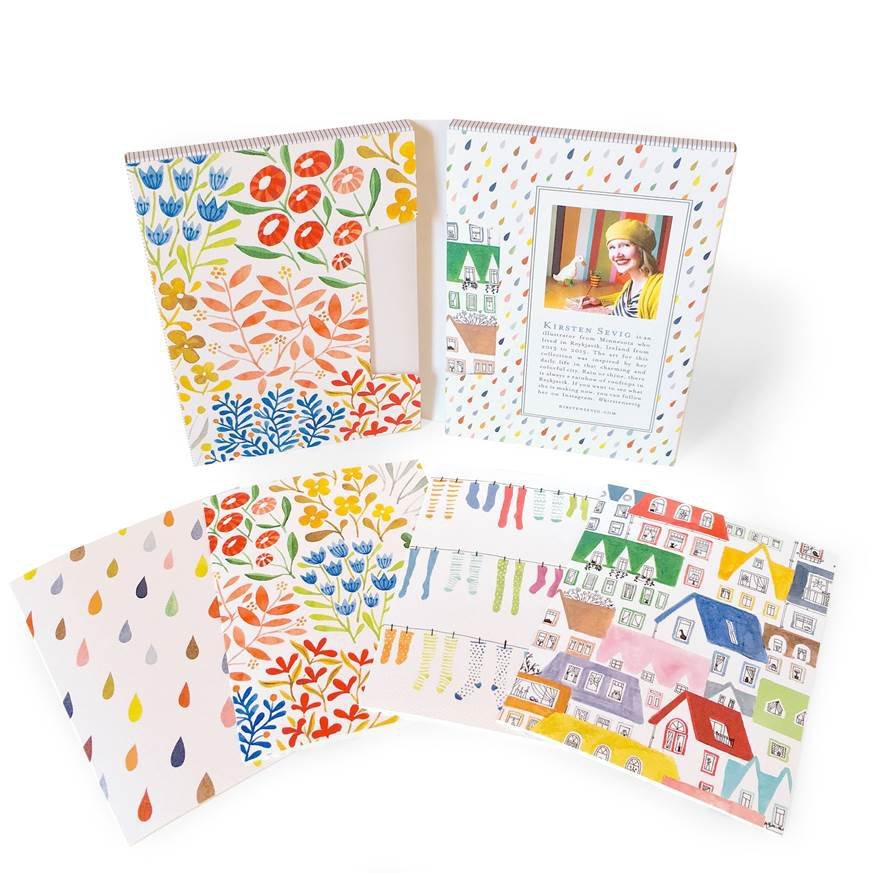 Reykjavik Notecards Set, NEW