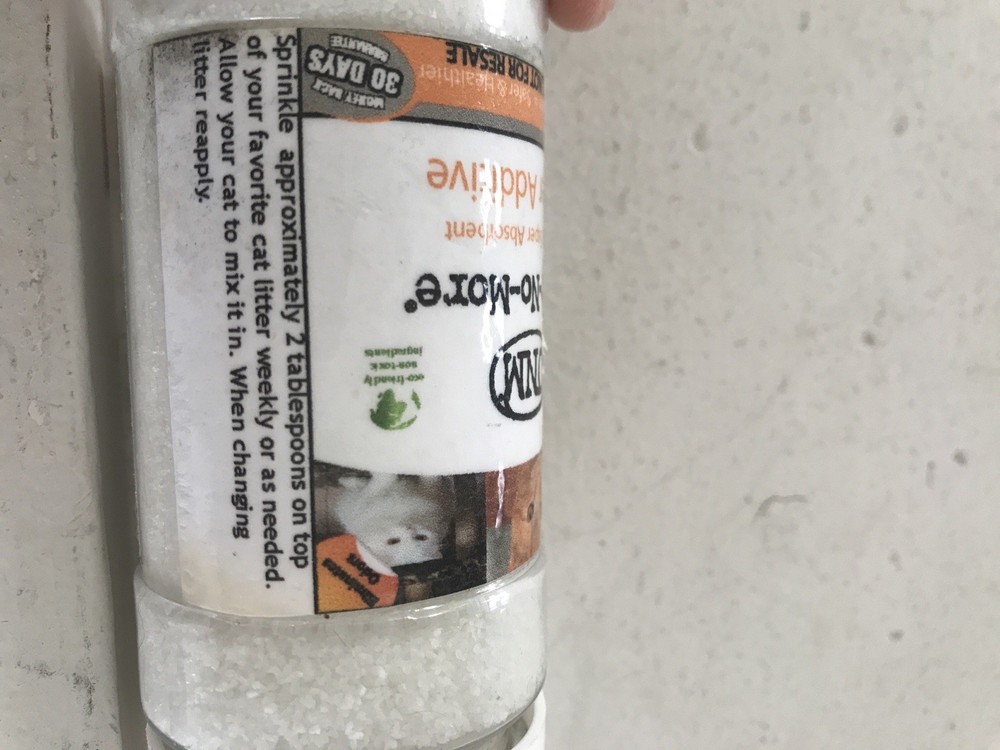 Odor-No-More ONM Cat Litter Additive Sample Size.