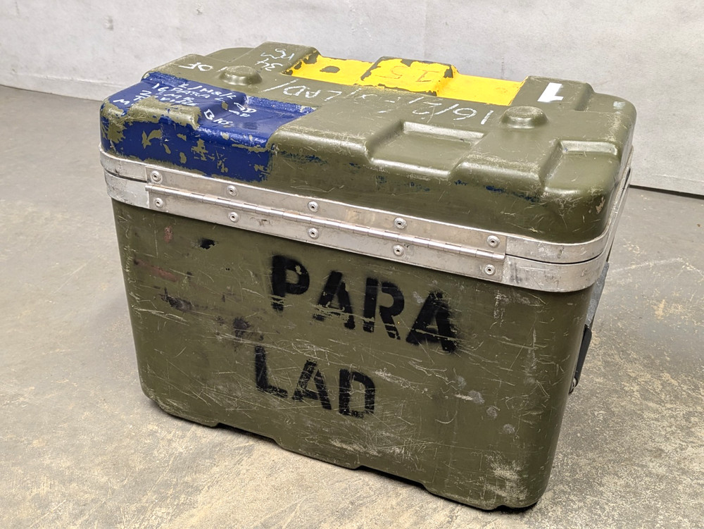 British Army Military MOD Lockable Equipment Transport Storage Case Box Tool Box