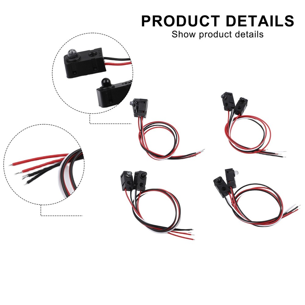 InfrFor ared Photoelectric Sensor QT30CM 4 Set for Precise Object Detection