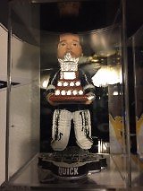 Bobblehead / Figurine Display Case with Wall Mount and Black Back (A016-BB)