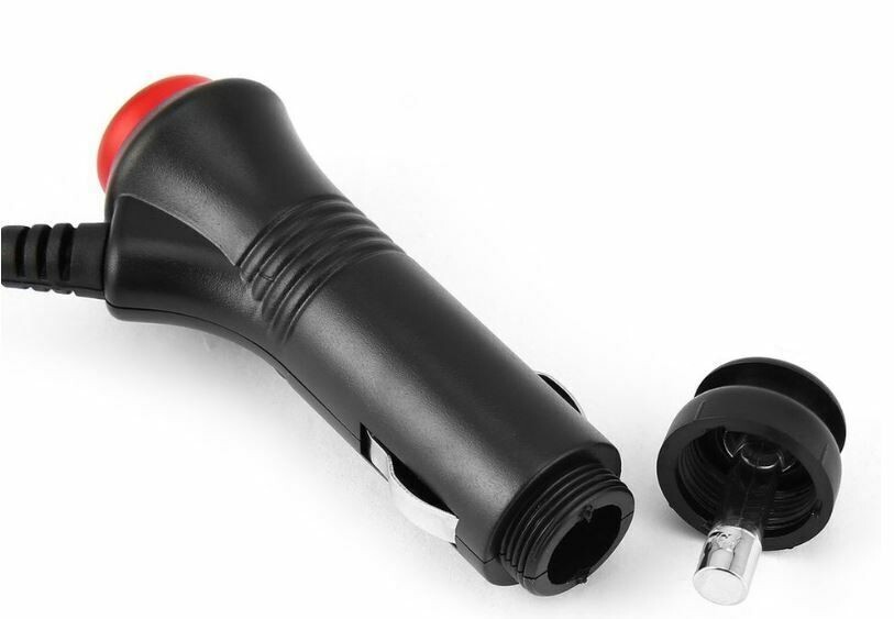 12V-24V 3FT 3A Car Cigarette Lighter Socket Plug Connector Red On/Off Switch