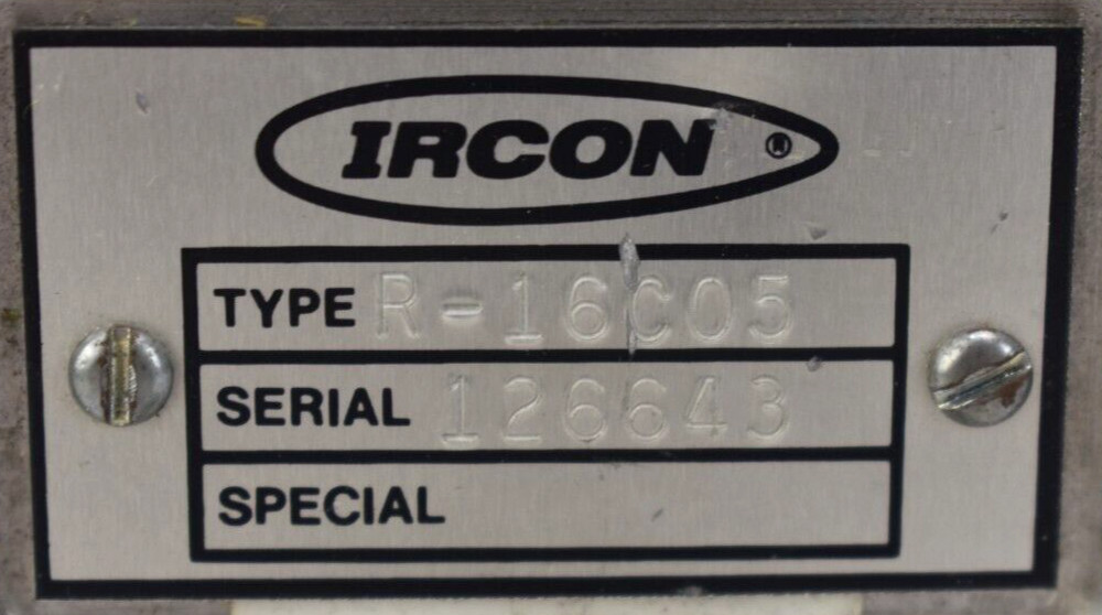 Ircon Modline R-16C05 R-Series Optical Pyrometer Thermometer
