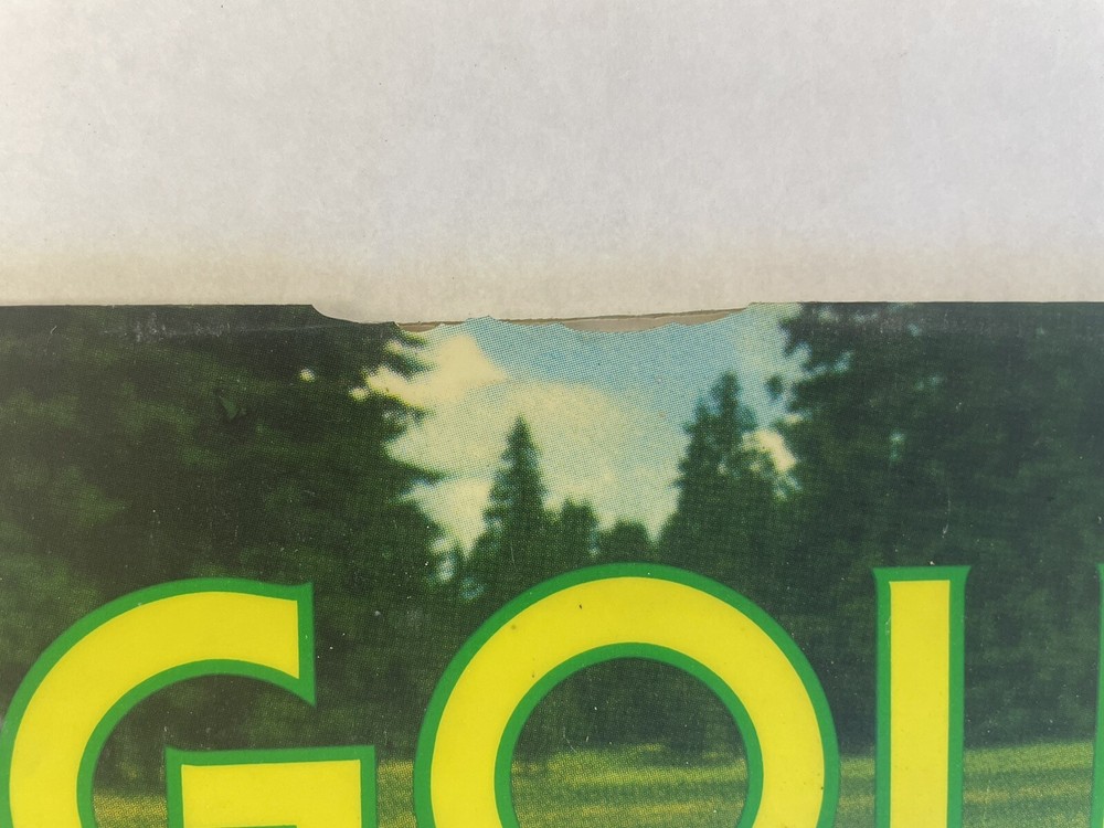 NINTENDO VS GOLF VIDEO ARCADE GAME ORIGINAL MARQUEE 1