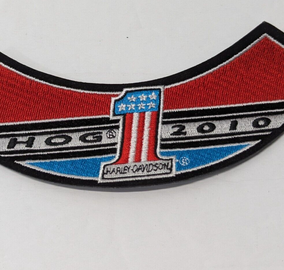Harley Davidson HOG Harley Owners Group Vest Jacket Patch 2010