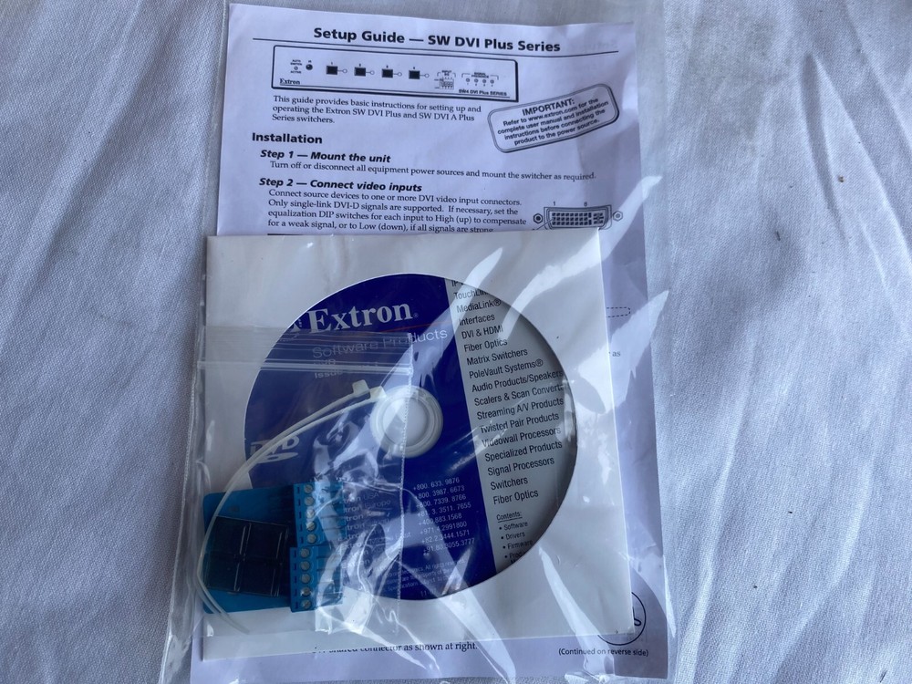 EXTRON ELECTRONICS SW2 DVI A Plus 60-964-21