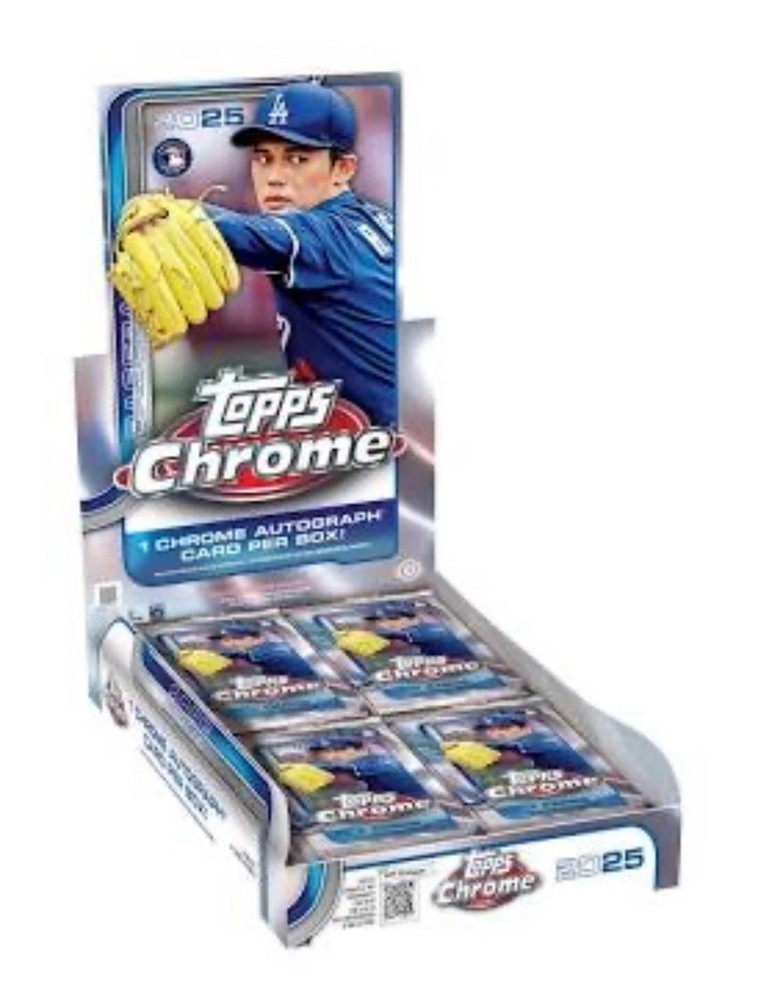 2025 Topps Chrome Baseball Hobby Box
