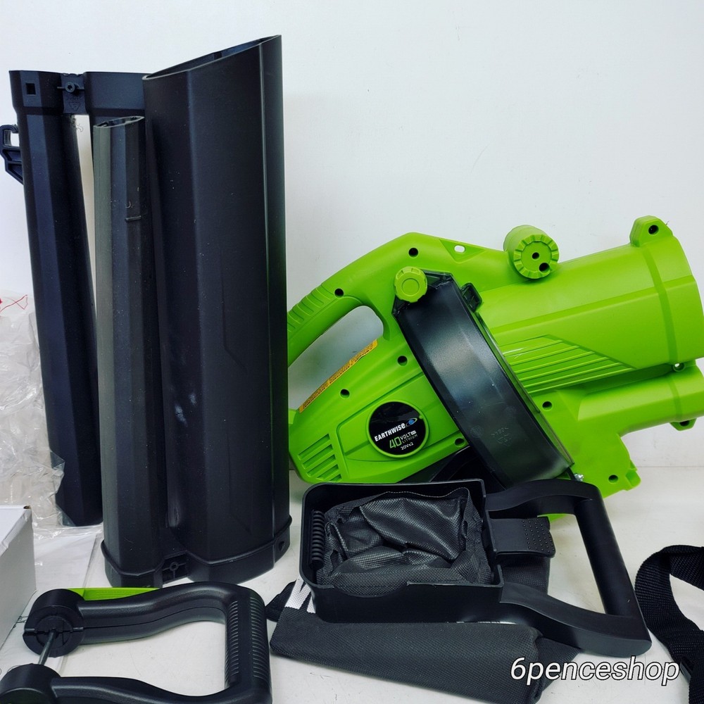 Used-Earthwise 3in1 2x20-Volt Cordless Leaf Blower/Vac/Mulch