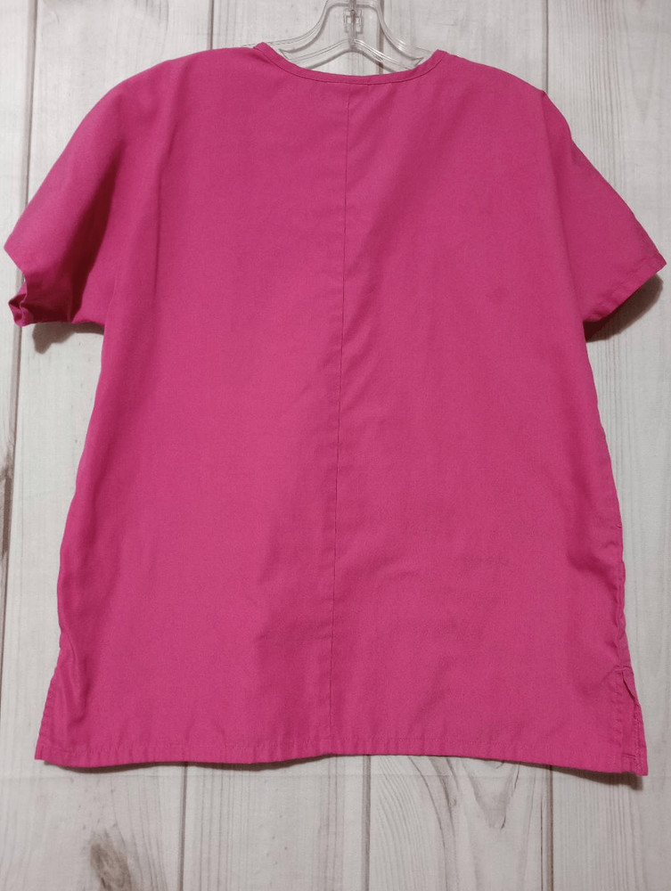 Cherokee Scrub Top Ladies Small Pink