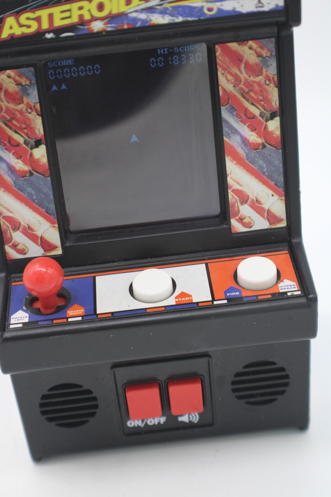 Mini Asteroids Atari Interactive Video Game