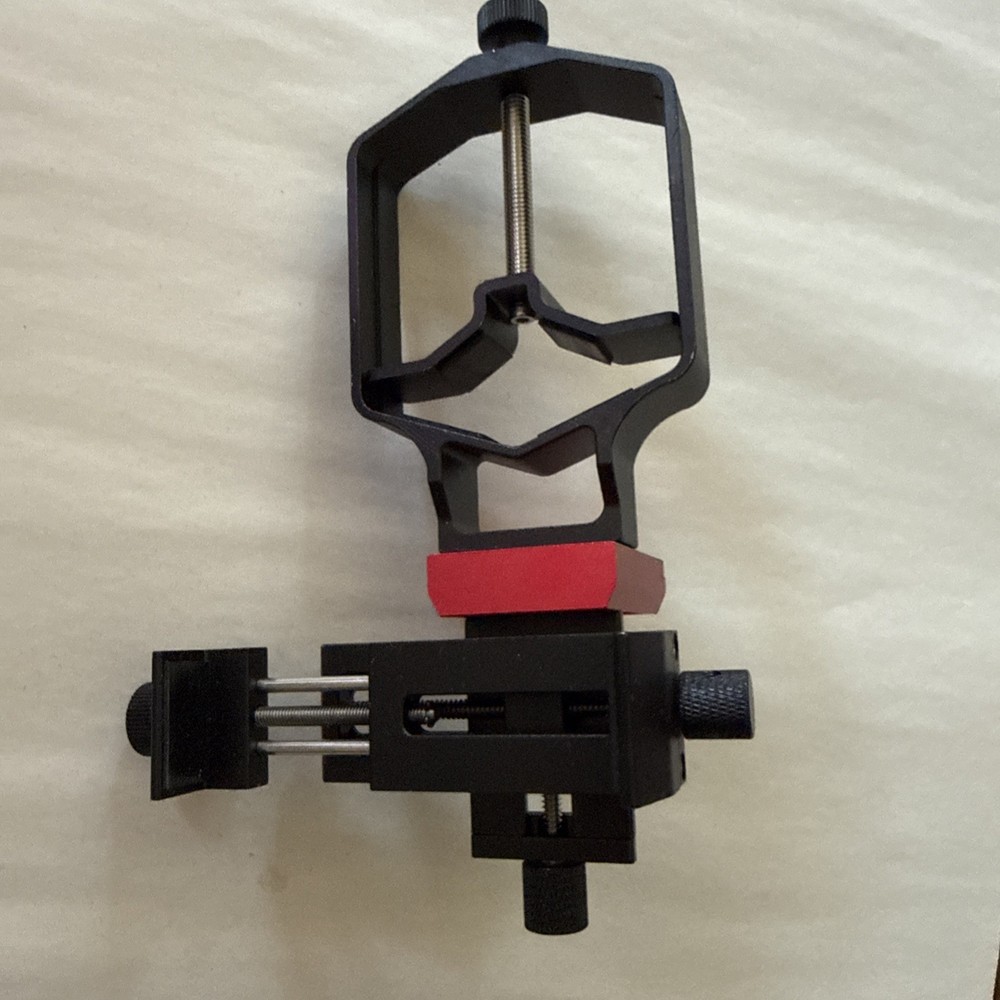 tridaptor - Universal Phone Scope Digiscoping Adapter|High-Precision XYZ Meta...