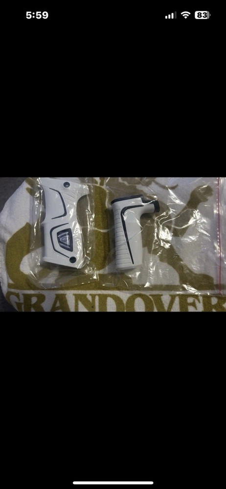 New White Planet Eclipse 170r Grips (Extremely Rare) ￼