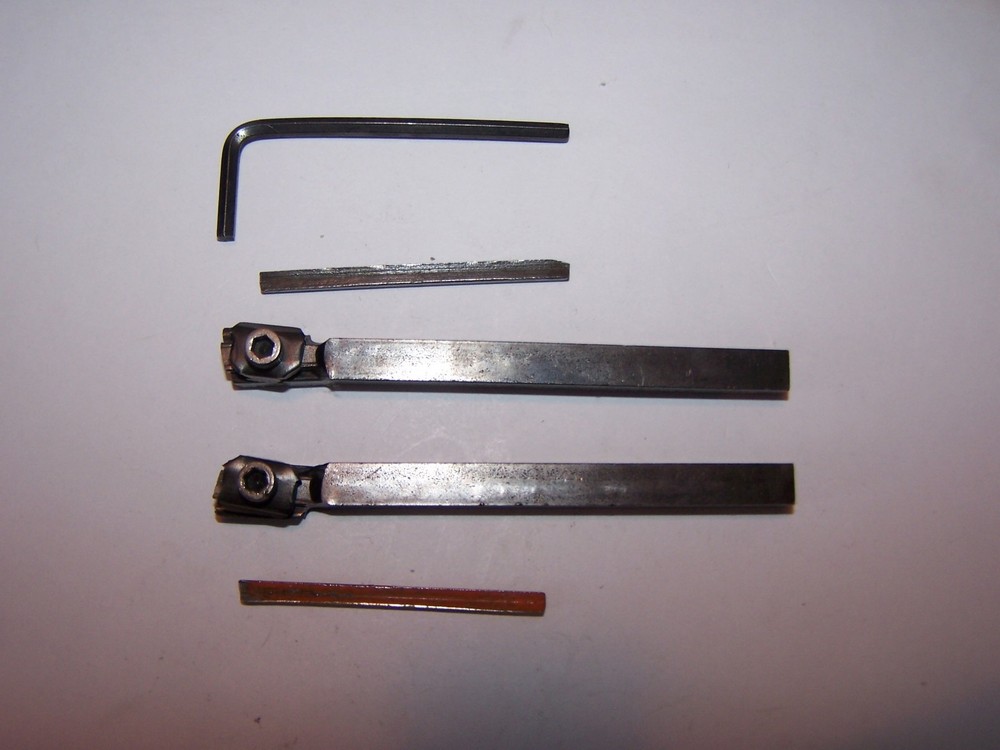 Edelstaal Unimat Lathe Insert Tool Holder, 2700, 1/4", left & right tools, #143