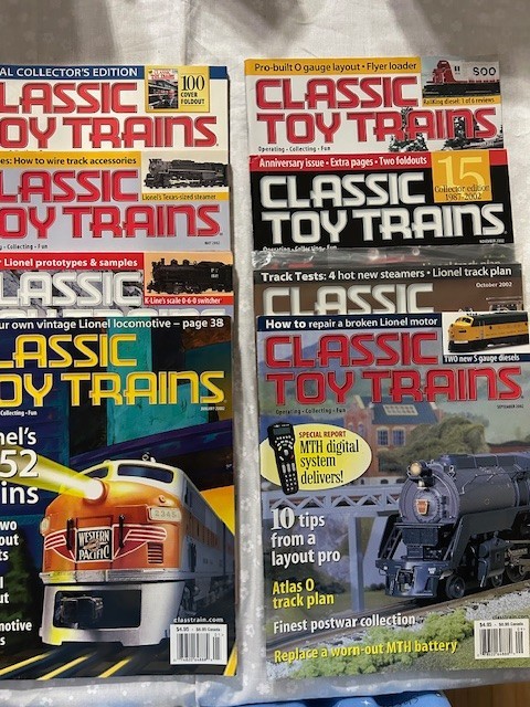 Classic Toy Trains Magazine 2002