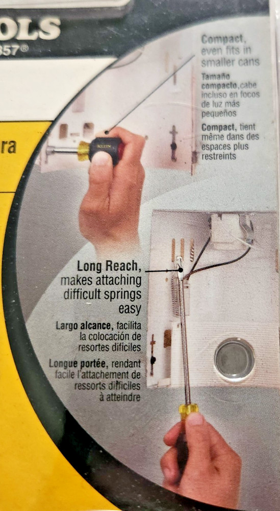 ⭐KLEIN TOOLS 65020 RECESSED CAN LIGHT TOOL SET IN ORIGINAL PACKAGING⭐