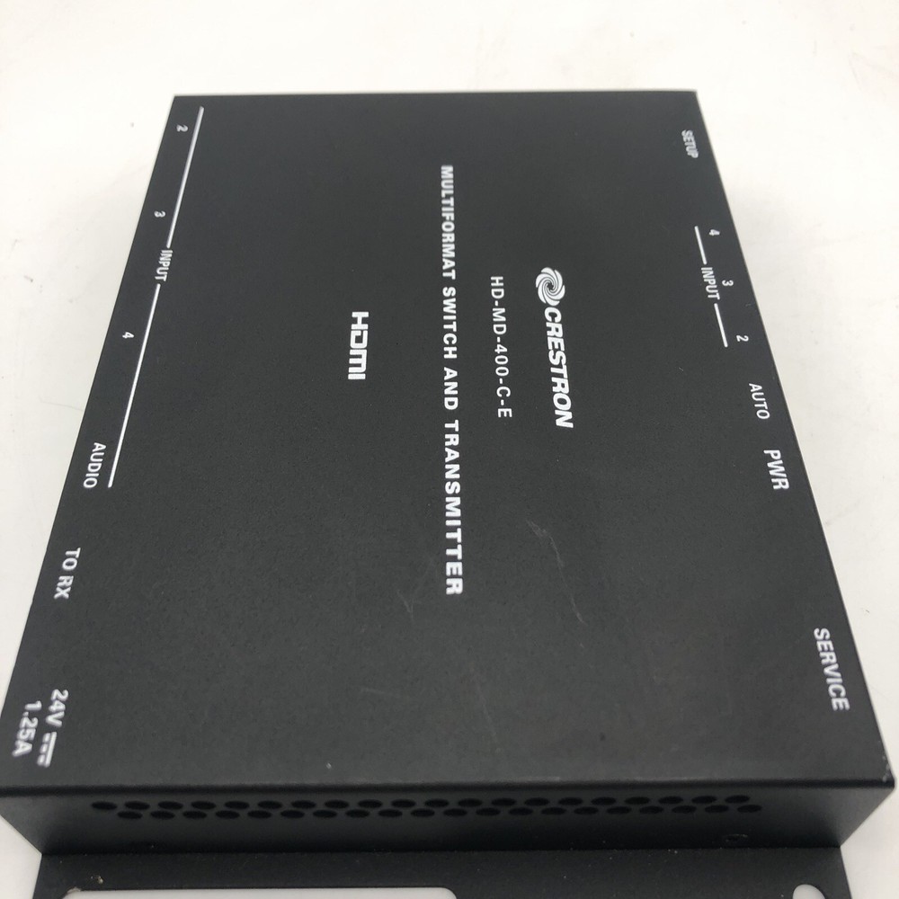 Crestron HD-MD-400-C-E Multiformat Switch And Receiver READ B