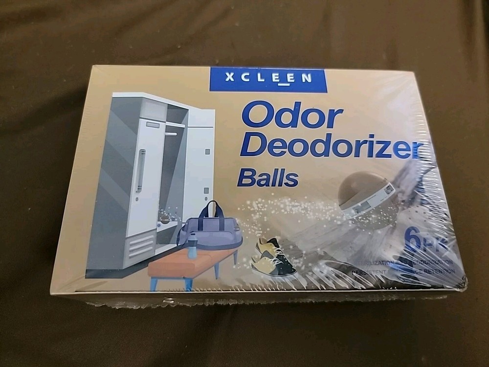 Xcleen Odor Deodorizer Balls 6 Pack