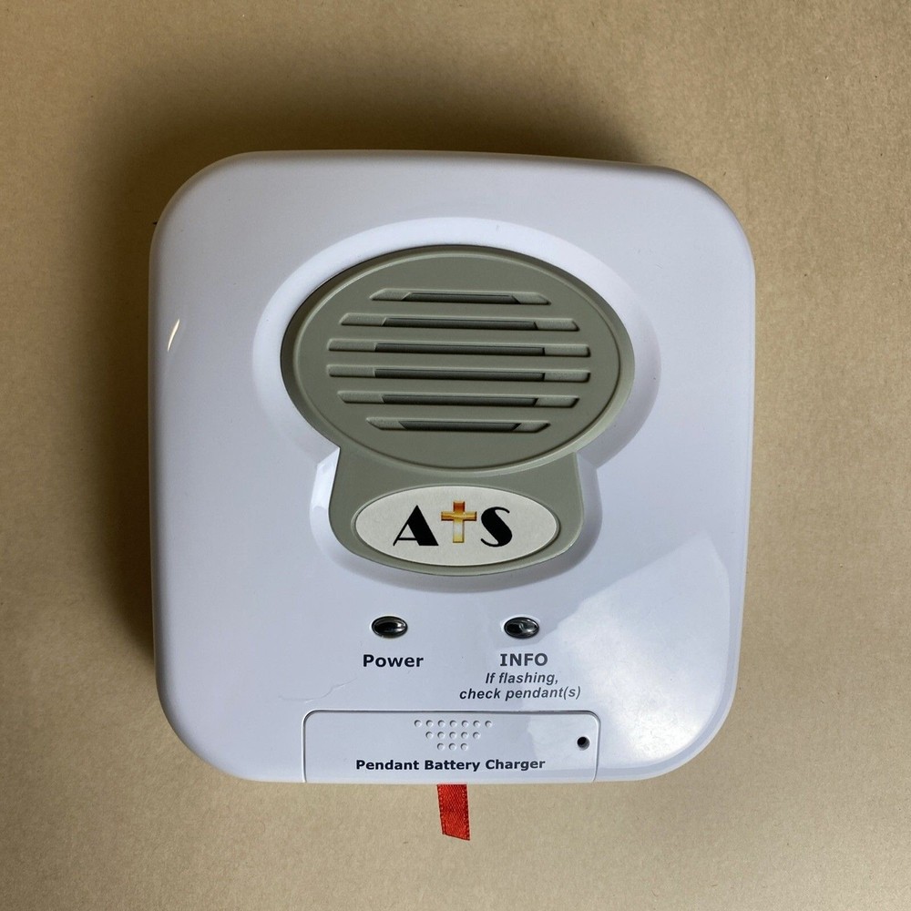 ATS Personal Emergency Response System 2-way Voice Pendant Communicator Set