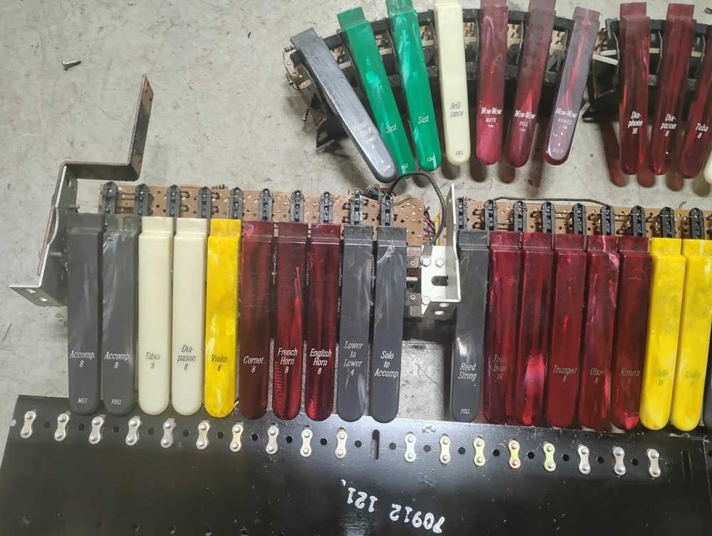 Vintage Organ Tabs! MAKE OFFER!