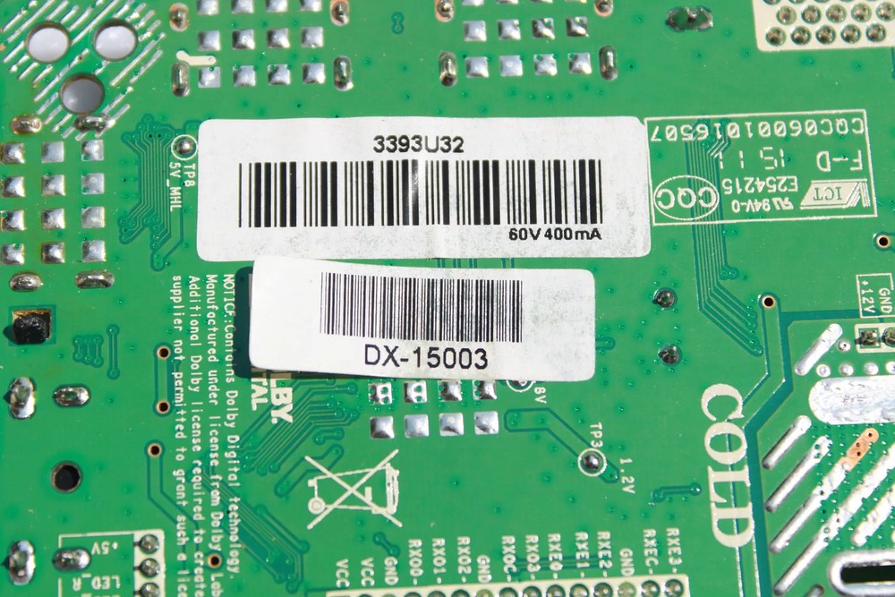 Element ELEFW328 Power/Main Board CV3393BH-U32