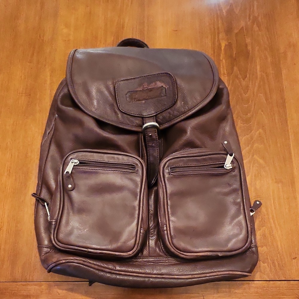 Canyon Outback Leather Goods Brown  Backpack