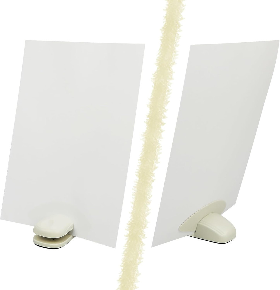 Document Holder for Typing - Paper Stand Counterweight Document Holder with Non-
