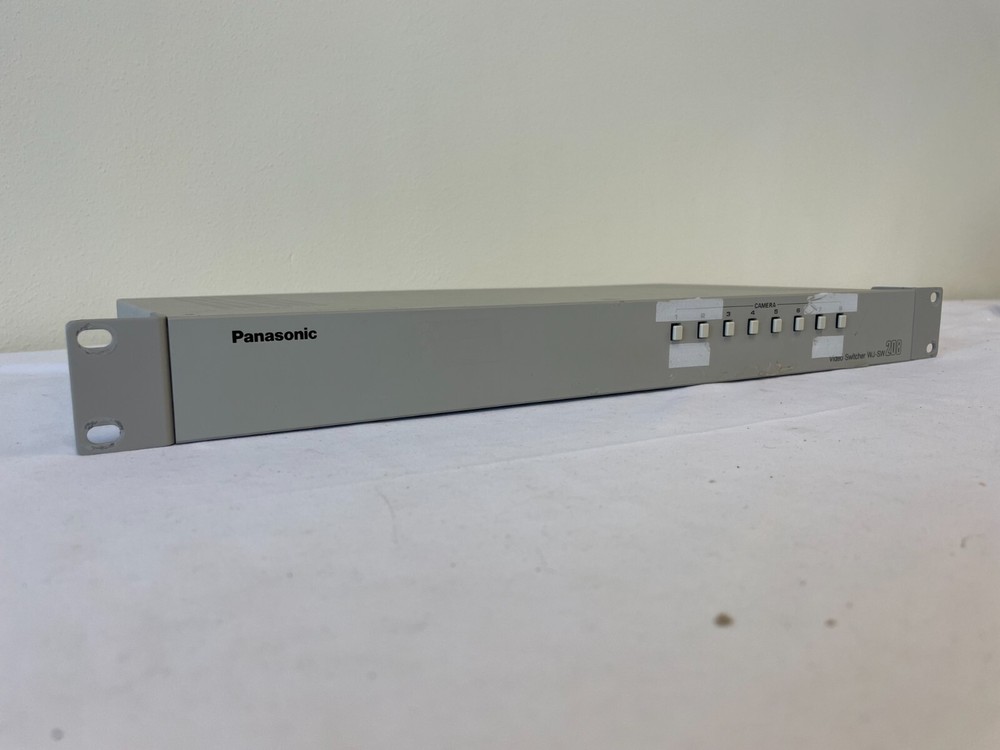 Panasonic WJ-SW208 Video Switcher 8 Input Channel Selector