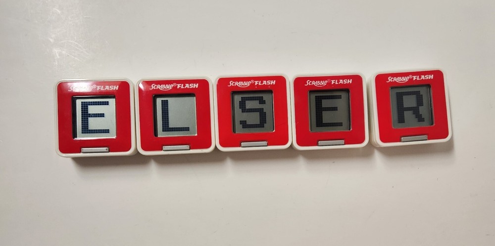 Scrabble Flash Electronic Spelling Word Game Tested - Works