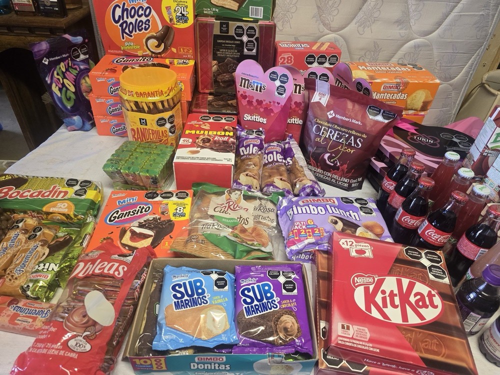 Nestlé, Kinder, Bubu Lubu Assorted Mexican Candy, Cookies, Chips 36 Pack