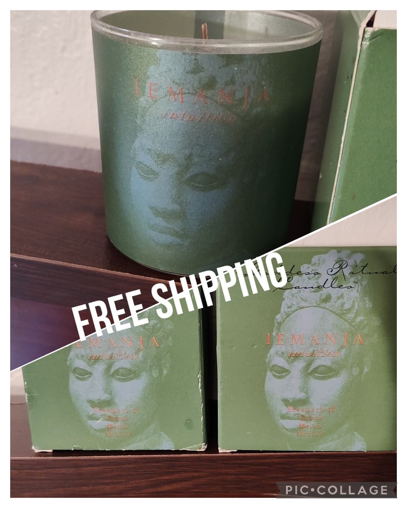 2 Goddess Ritual Candles