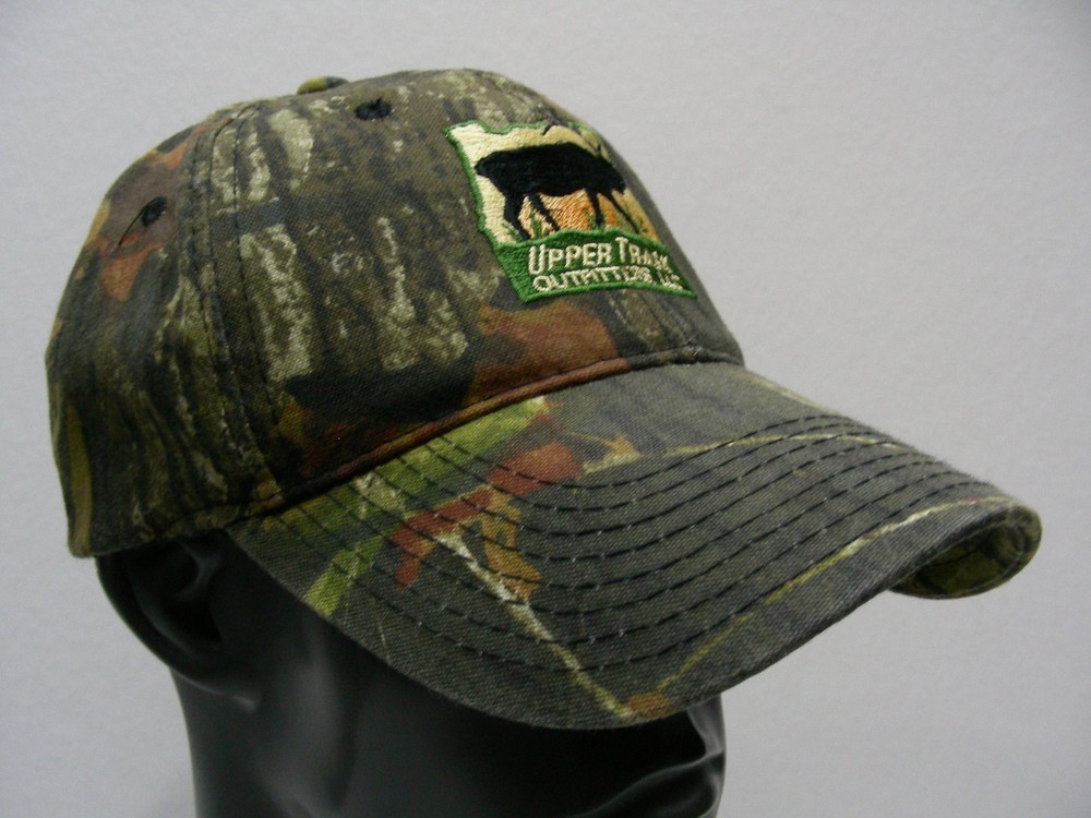 UPPER TRASK OUTFITTERS - CAMOUFLAGE - ONE SIZE ADJUSTABLE BALL CAP HAT!