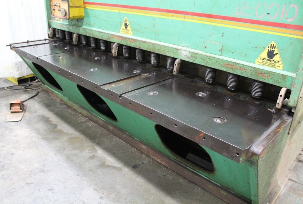 10' X 1/2" ACCURSHEAR HYDRAULIC SHEAR: YODER #63398