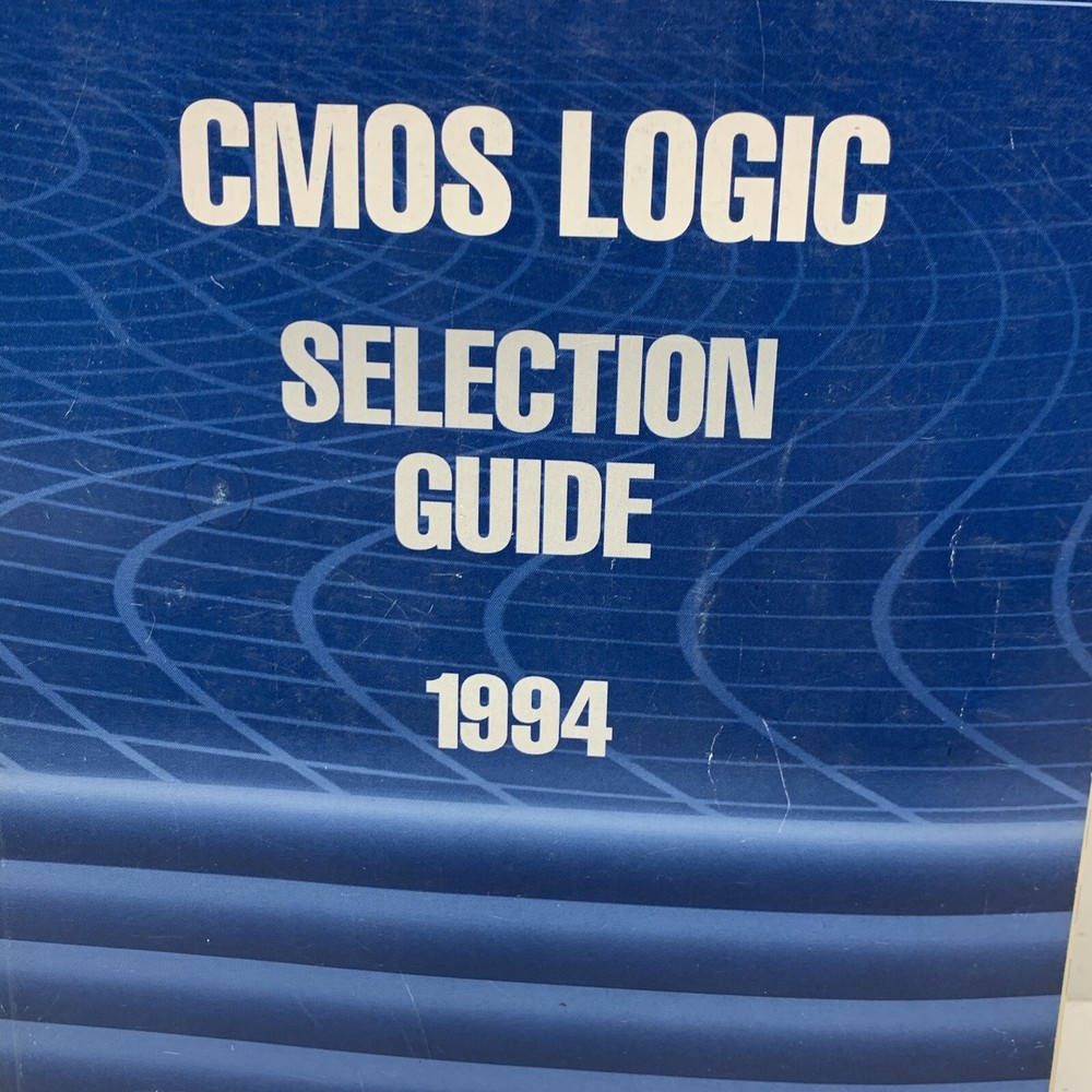 Harris Semiconductor CMOS Logic Selection Guide 1994
