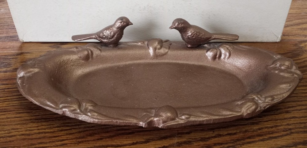 Cast Iron Bird Feeder/Platter