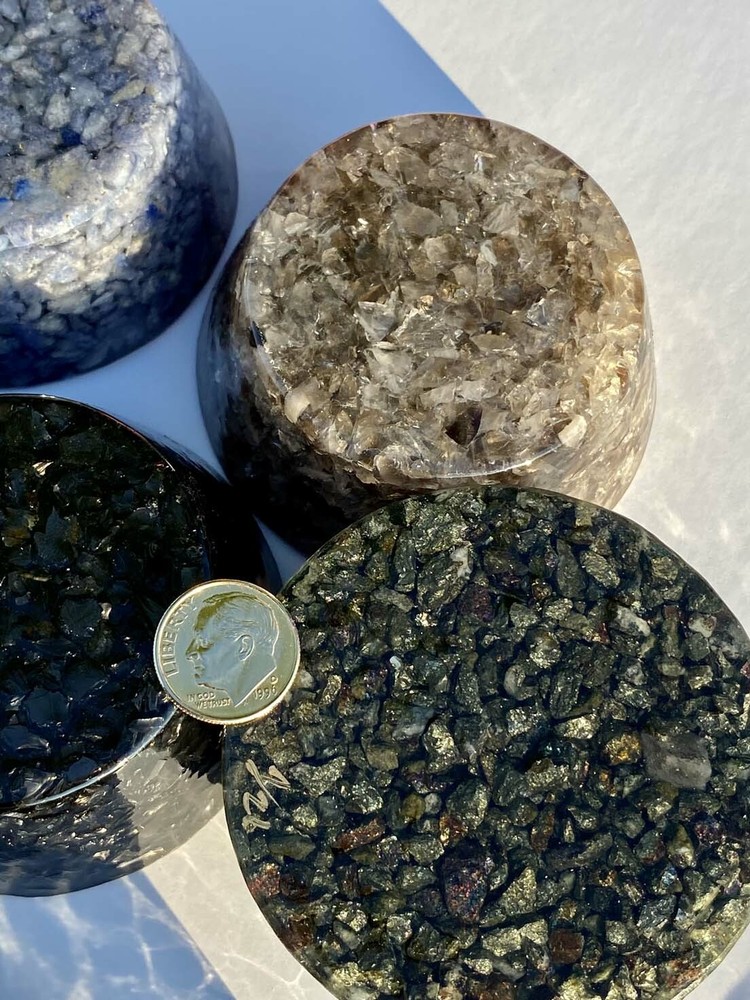 M - P Crystal Orgone Tower Busters Metal Core