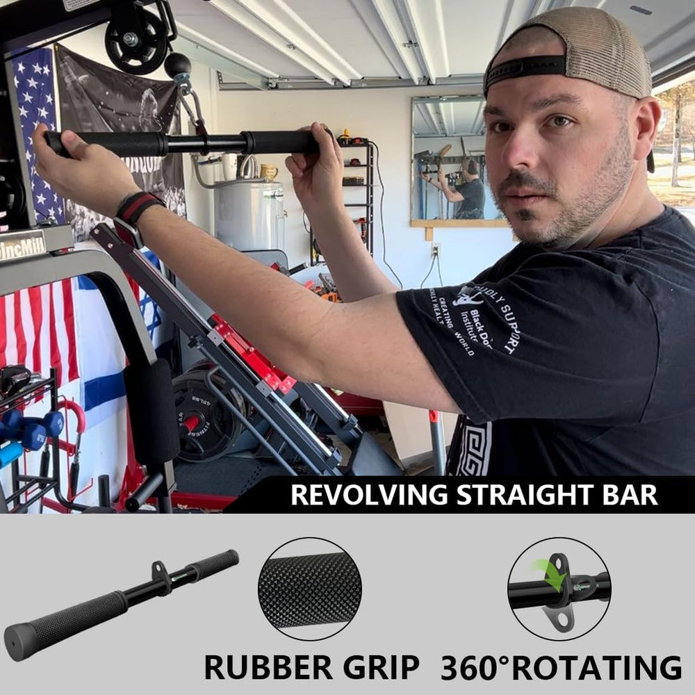 Cable Machine Attachment Set LAT Pulldown Attachments Weight Machine Accessories