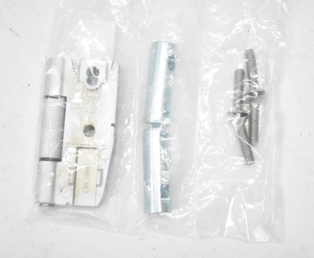 Hawa Sliding Solution Hinge Dull Chromium Finish w Fixing Screws Hardware 16091