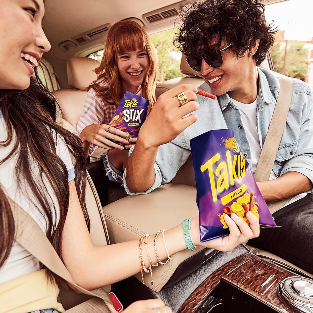 Takis 18 pc / 1 oz Variety Pack, Assorted Flavored Mixed Rolled Tortilla Chips .