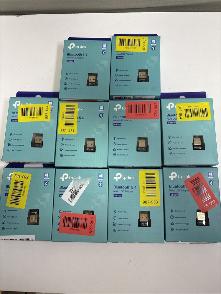 10x Bundle Lot TP-Link Bluetooth 5.4 Nano USB Adapter UB500