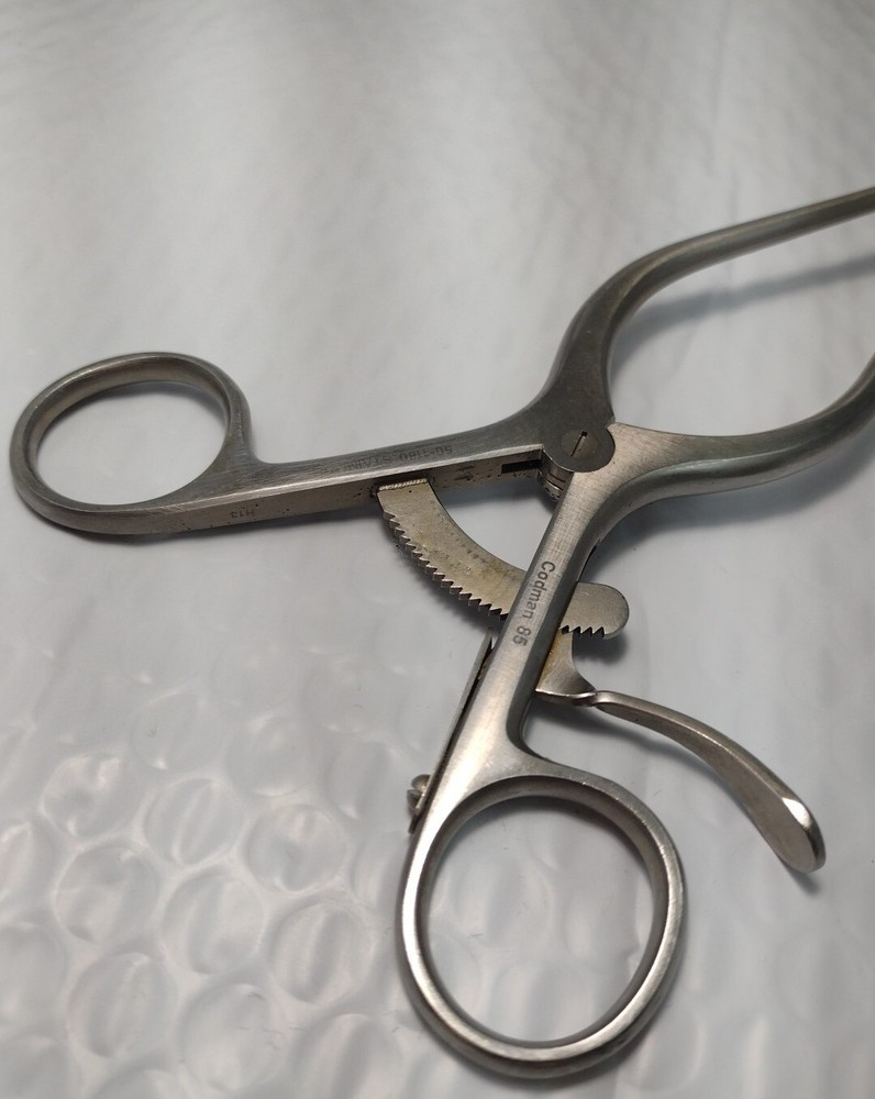 Codman 50-1180 Adson Cerebellar Retractor Sharp Straight Neuro Spine