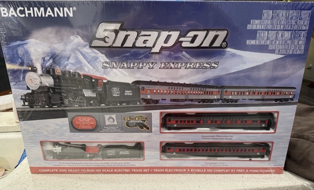 Snap On Tools 105th Anniversary Train Set by Bachmann