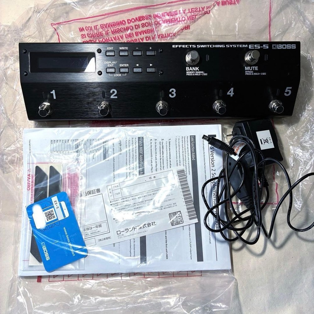 BOSS ES-5 Programmable Effects Switching System